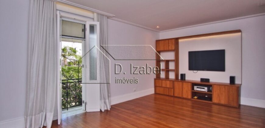 Apartamento de Alto Padrão para locação: 258m², 2 suítes e home theater no Jardim Europa..