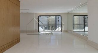 Apartamento Amplo e Elegante, para locação  com 293m², 3 dormitórios (2 suítes) e ao lado do Parque Ibirapuera no Jardim Paulistano São Paulo.