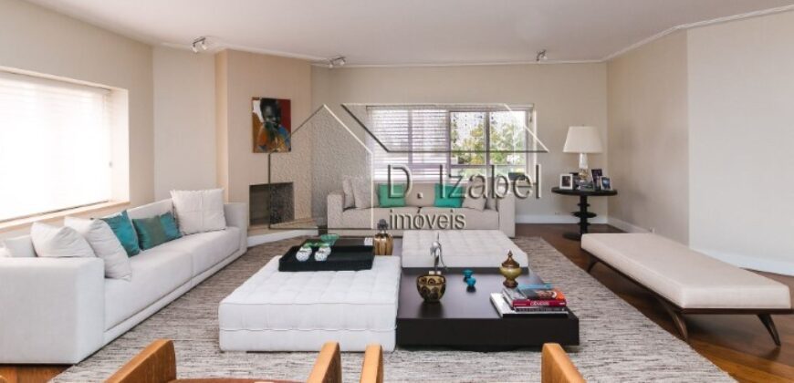 Apartamento de Luxo com 4 Suítes e 6 Vagas para alugar no Morumbi.