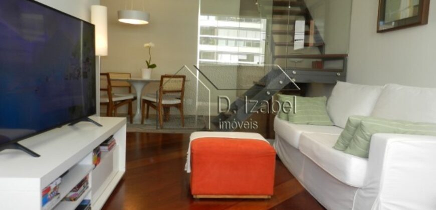 Apartamento Cobertura à Venda na Vila Olímpia, 2 quartos (1 suíte), 188m²