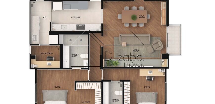 Apartamento à venda na Vila Madalena. Exclusivo – 2 suítes com vista