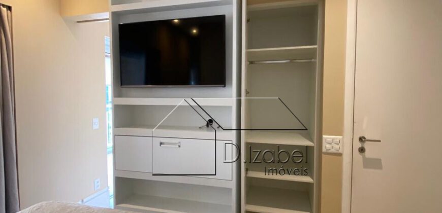 Apartamento decorado a venda no Itaim, 2 dormitórios (1 suíte)